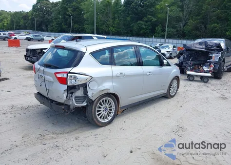 2014 Ford C-Max Hybrid Sel z USA, uszkodzony, nr VIN 1FADP5BU4EL505691